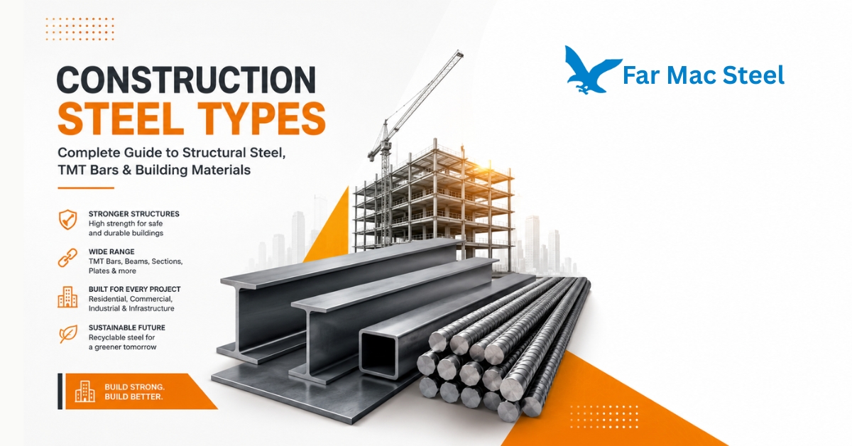 Types of Steel Used in Construction | FAR-MAC STEEL