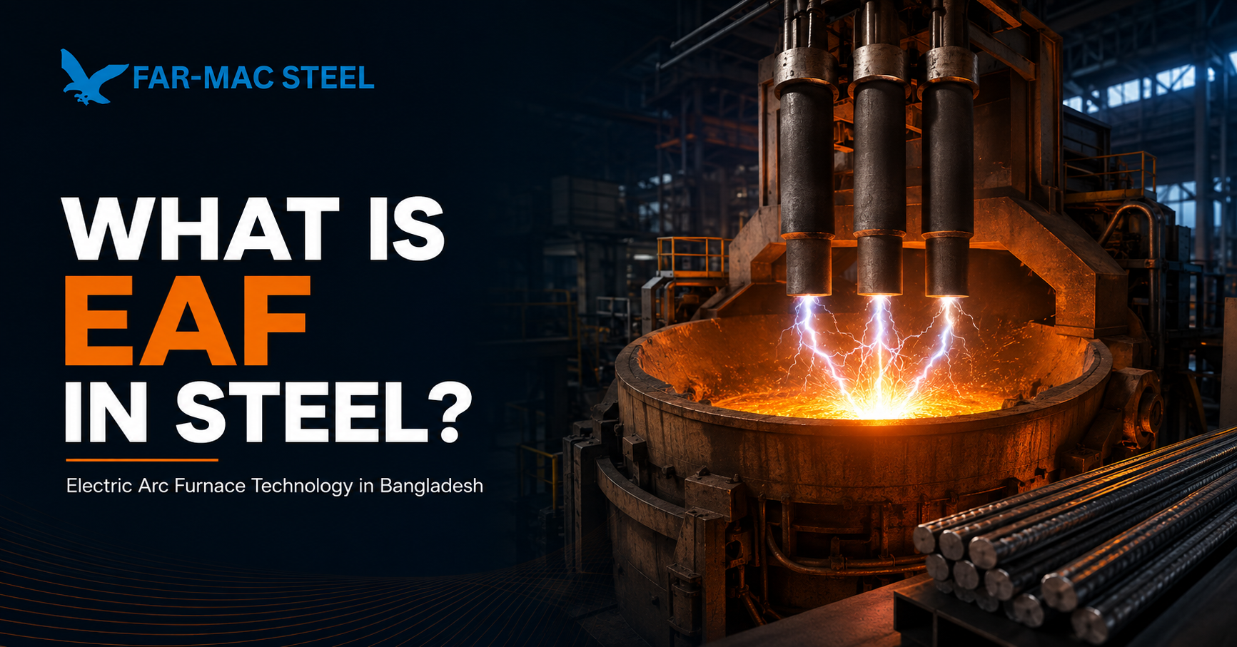 What Is EAF in Steel? Complete Guide to Electric Arc Furnace (EAF) Technology in Bangladesh
